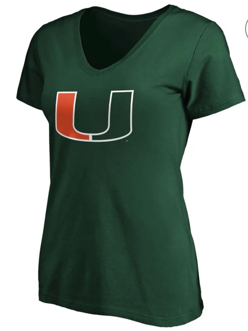 Fanatics University of Miami V-Neck Tee